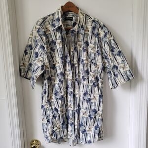 Vintage men's golf button down